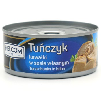 Tuńczyk kawałki w sosie własnym 160g